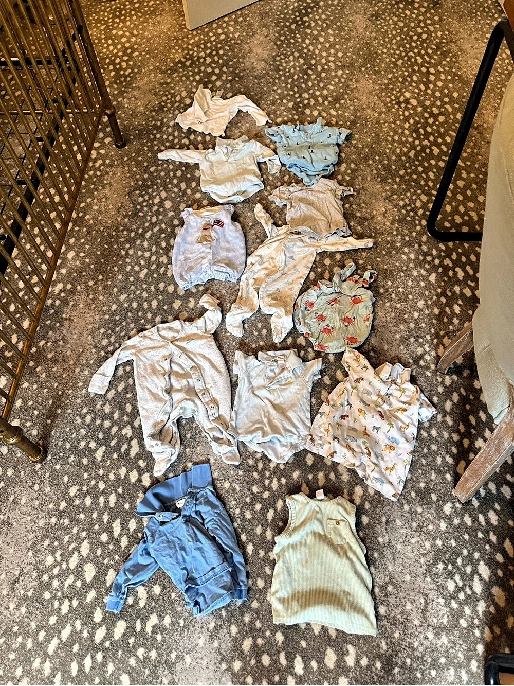 Assorted Baby Clothes Lot all designer baby club chic, kissy kissy, TBBC, baby L